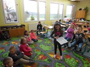 Návštěva předškoláků v ZŠ Čachovice